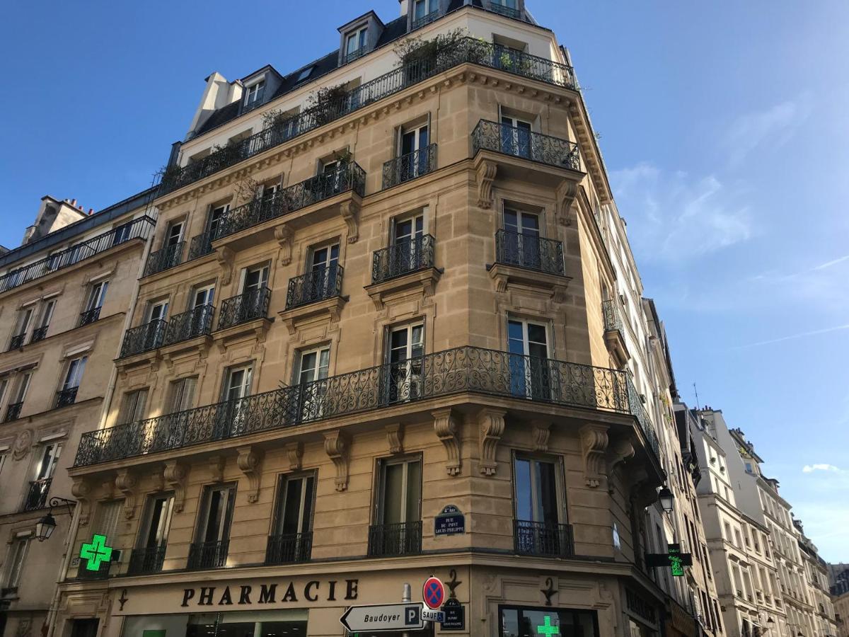 Paris Rivoli Notre Dame Chambre D'Hotes Studio Private Eksteriør billede